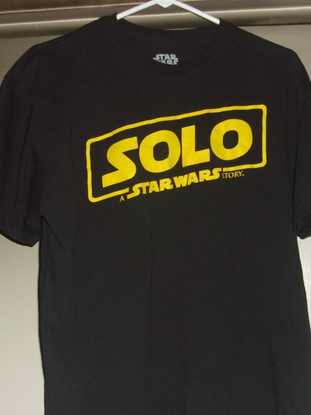 STAR WARS Solo Black T Shirt Size Large